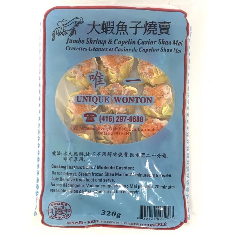 Unique Wonton Jumbo Shrimp & S