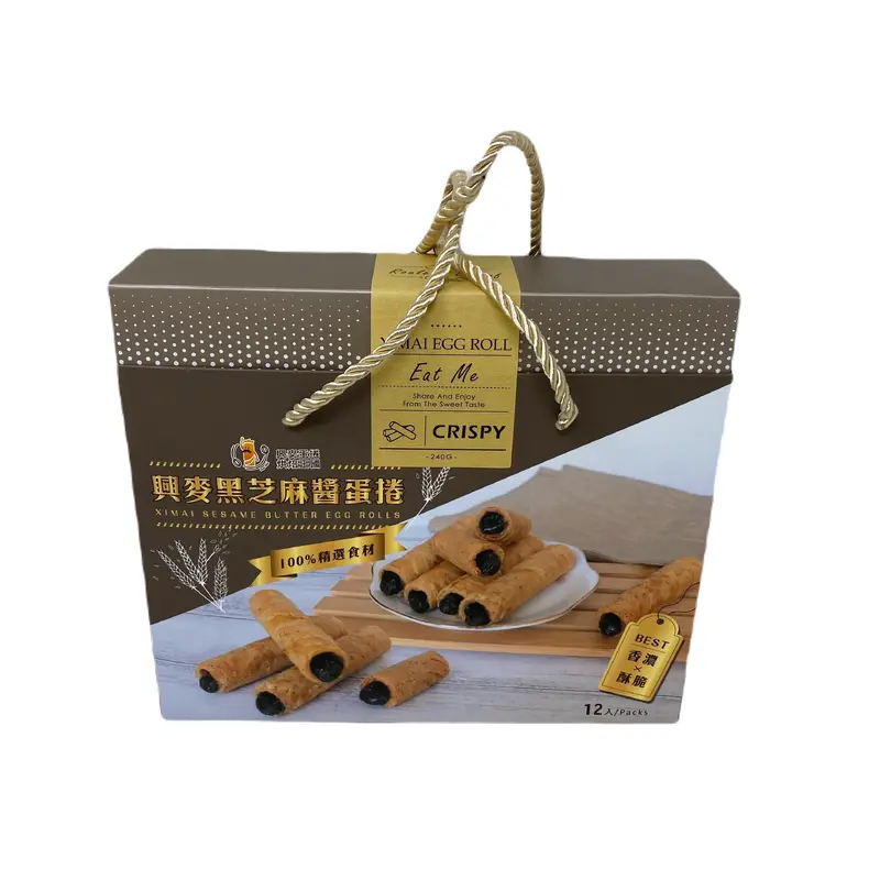 Sesame Butter Egg Rolls