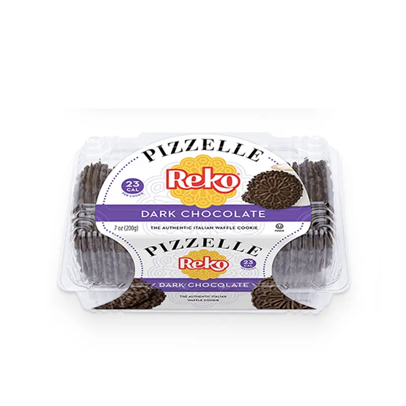 Reko Pizzelle Dark Chocolate