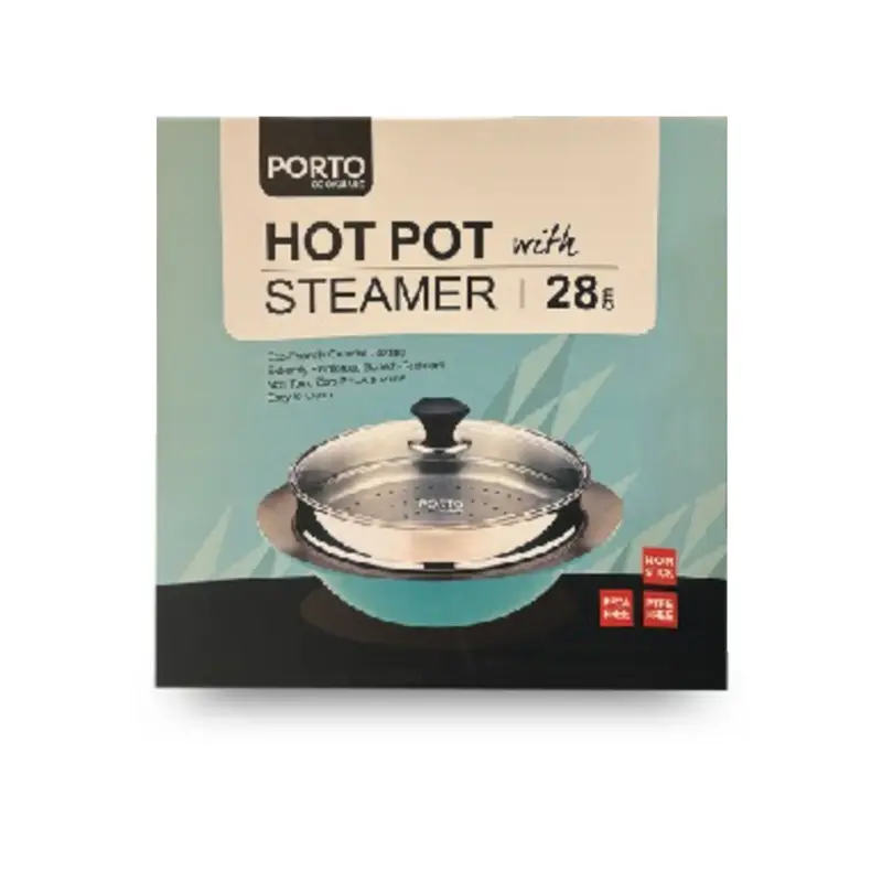 Porto Hot Pot With Steamer
