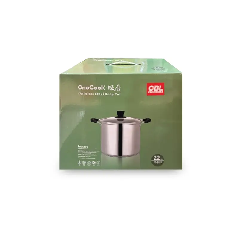 One Cook Stainless Steel Deep Pot