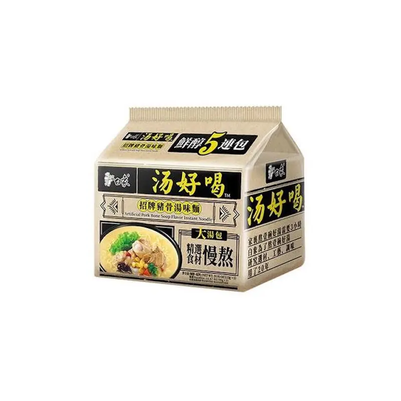 Artificial Pork Bone Soup Flavor Instant Noodle