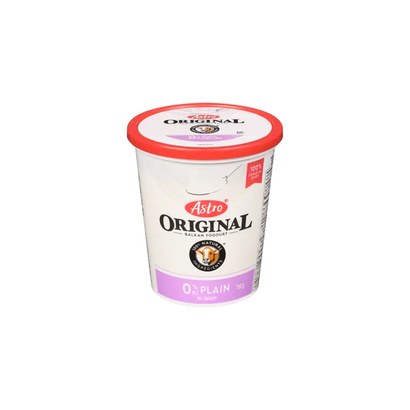 Astro Fat Free Plain Yogourt 0%