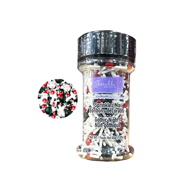 TWINKLE - SPRINKLES MIX GOTHIC NIGHTS 45GR