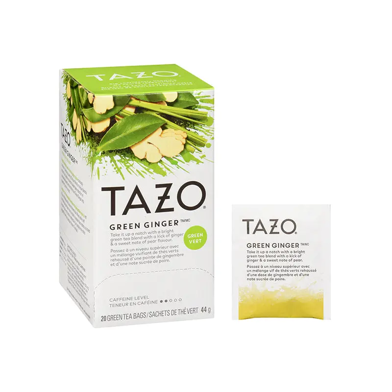 TAZO - HOT GREEN GINGER 6x20 CT