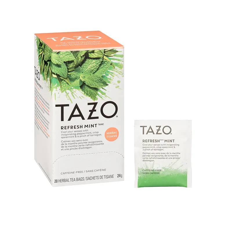 TAZO - HOT HERBAL MINT REFRESH 20CT