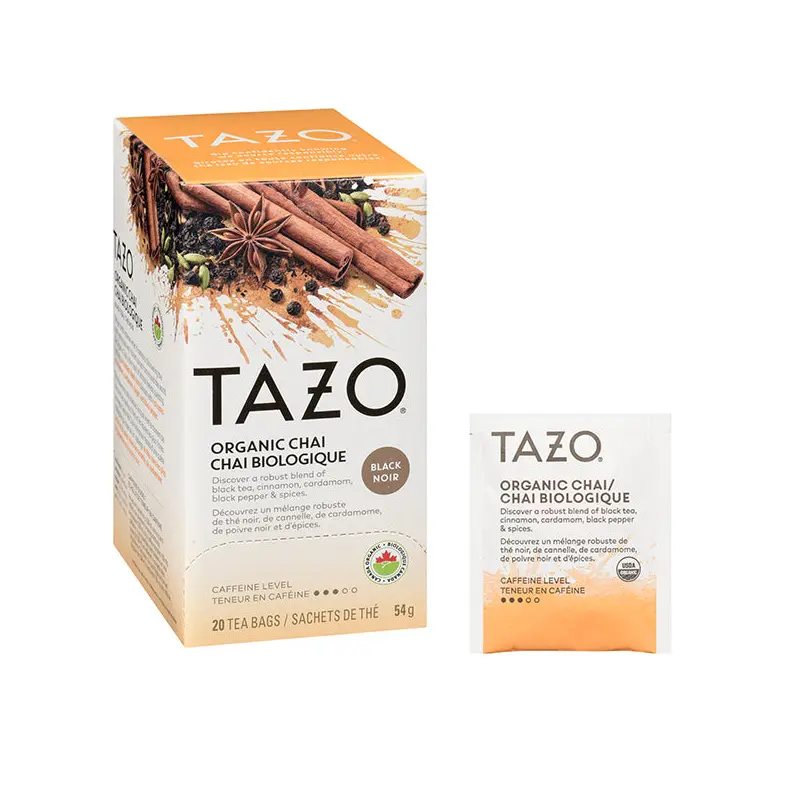 TAZO - HOT ORGANIC CHAI 20CT