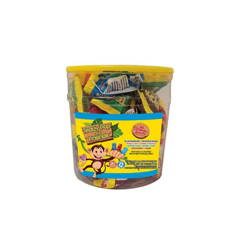 TEDDY POP - & FRIENDS JAR 30x15 GR