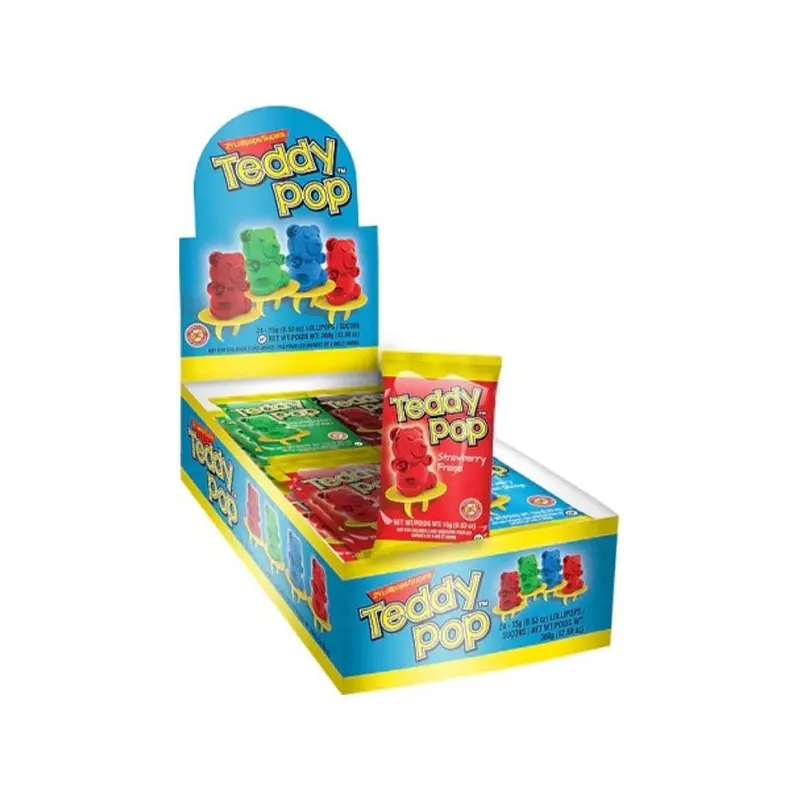TEDDY POP - RING DISPLAY BOX 24x15 GR