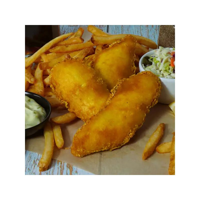 TEJA - 1.6 OZ TRADITIONAL BATTERED POLLOCK TACO PORTIONS 10LB