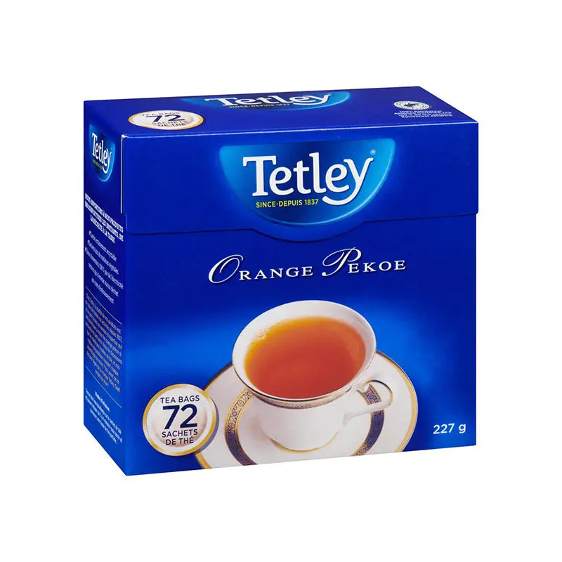 TETLEY - TEA ORANGE PEKOE 72PK