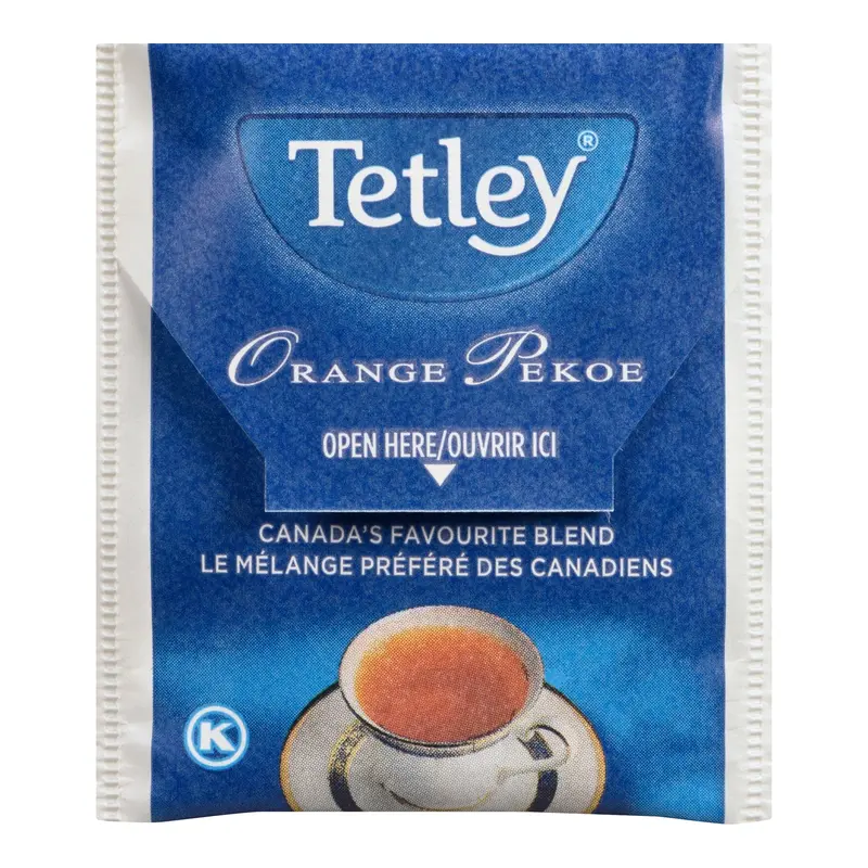 TETLEY - TEA WITH DRAW STRING 100EA