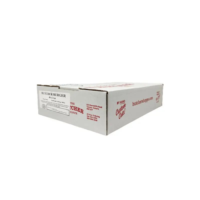 THE BUTCHER SHOPPE - BURGER 4OZ 40x4 OZ