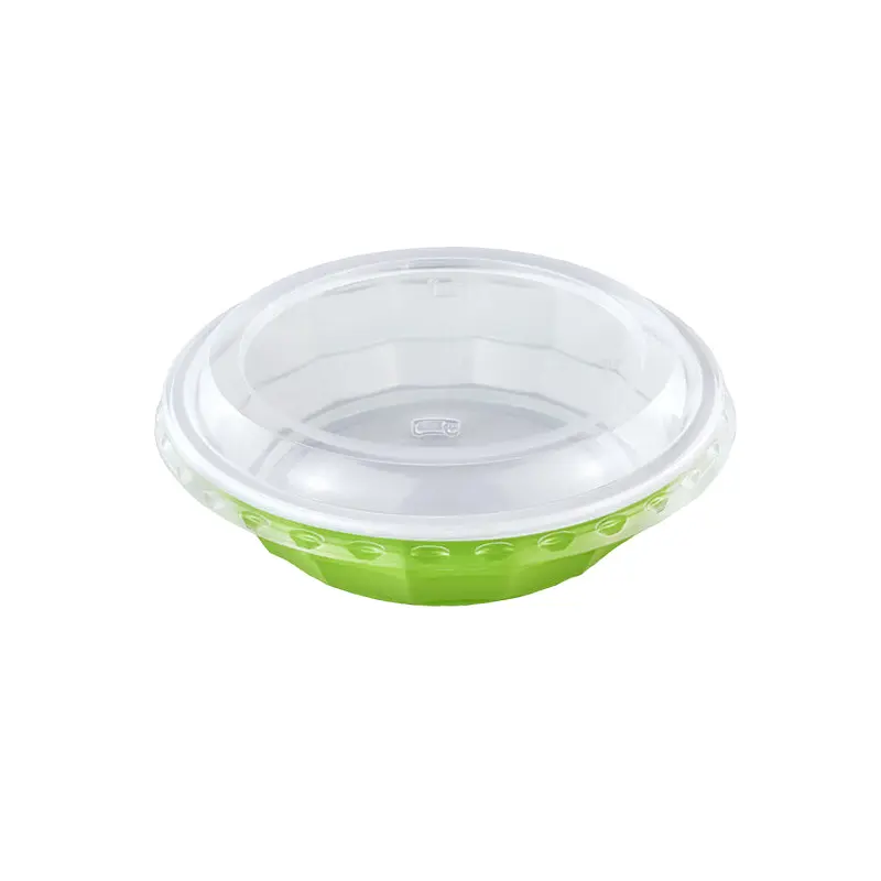 TALTHI - 710ml ROUND PP PLASTIC CONTAINER COMBO LIME 30CT