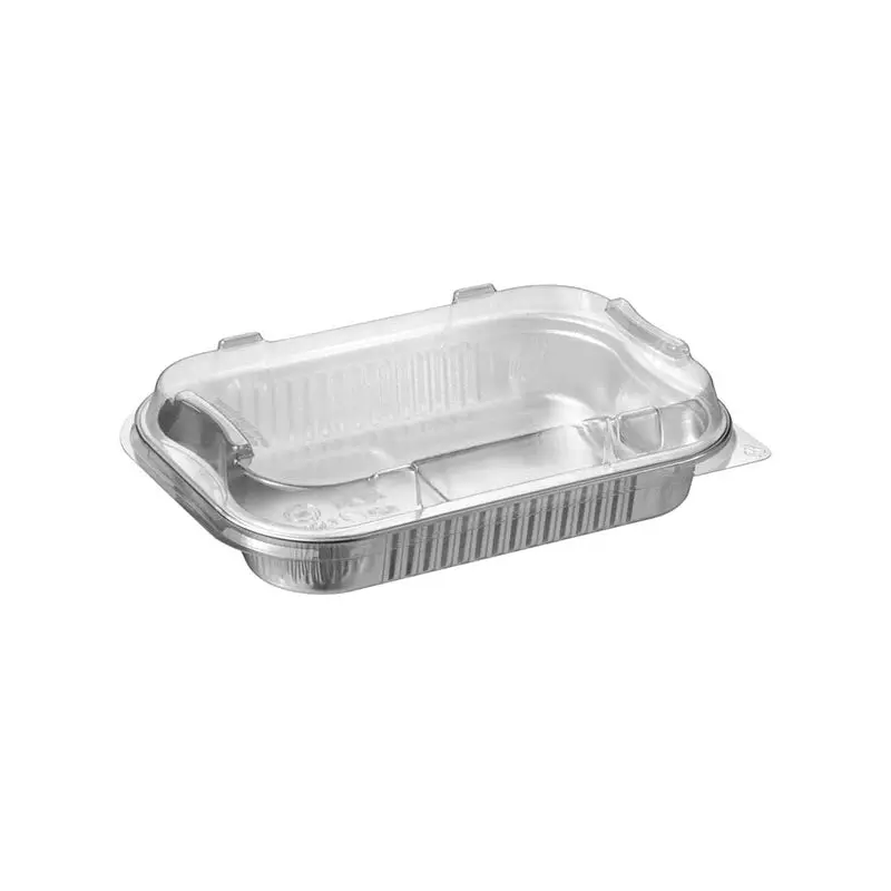 TALTHI - ALUMINUM RECT CONTAINER W/LID 750ML 12x15 EA