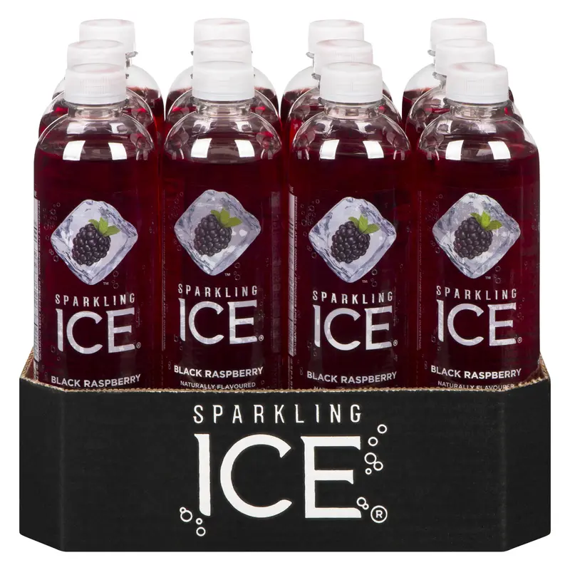 SUN RYPE - SPARKLING ICE BLACK RASPBERRY PET 12x503 ML