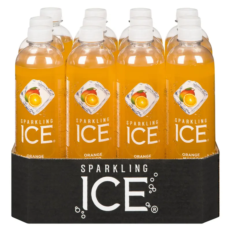 SUN RYPE - SPARKLING ICE ORANGE MANGO PET 12x503 ML