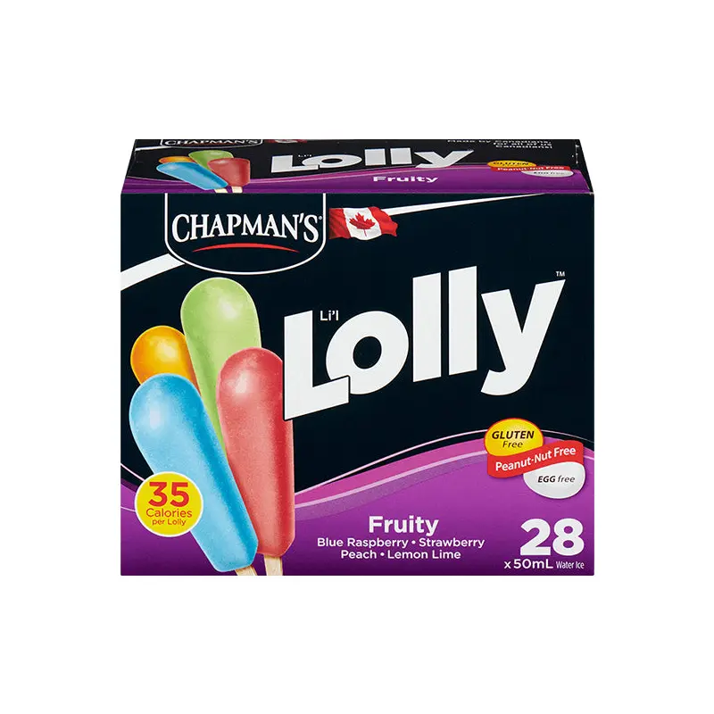 SUPER LOLLY - FRUITY 28x50 ML