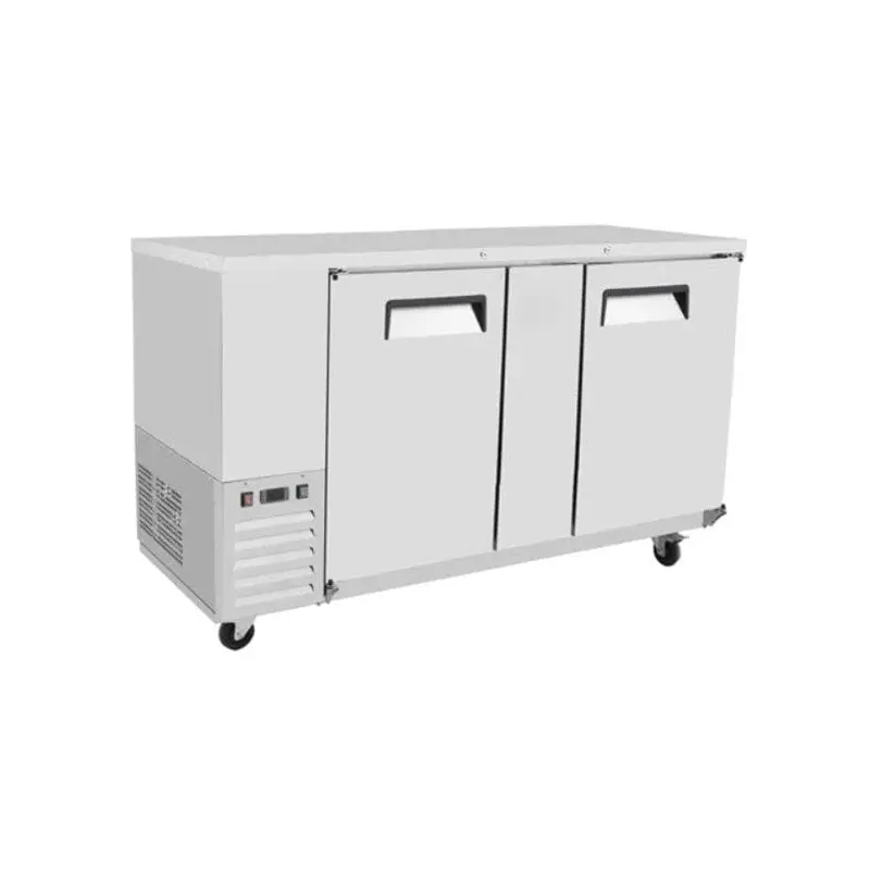 SUTTONAIRE - MBB59 58" DOUBLE SOLID DOOR BACK BAR COOLER EA