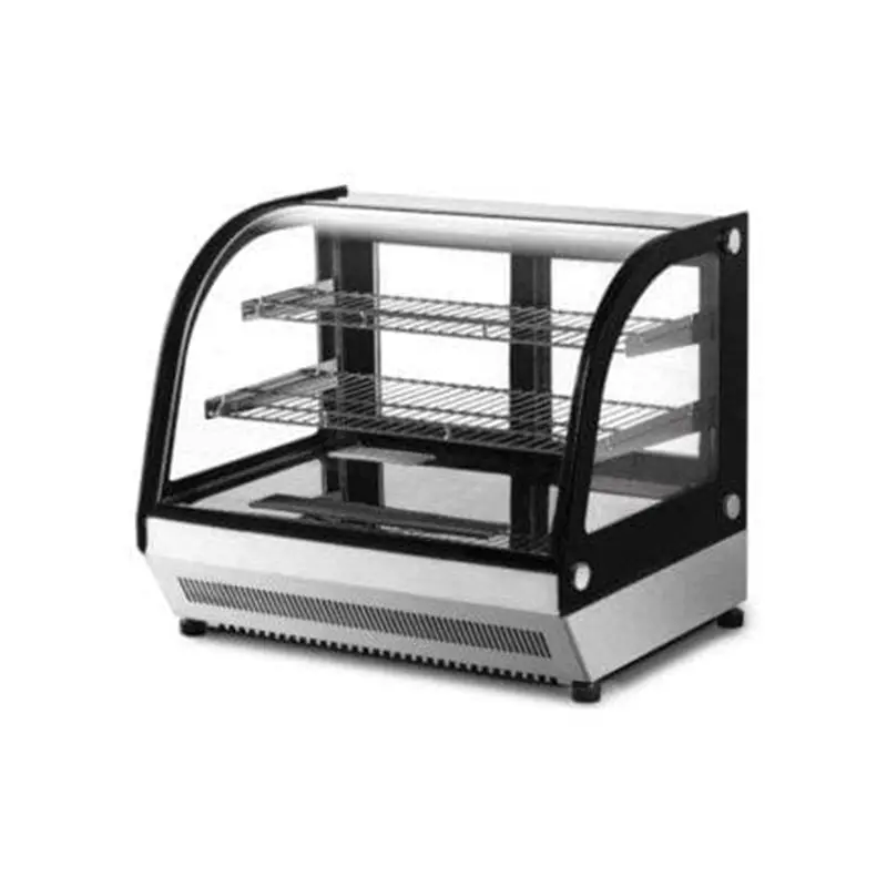 SUTTONAIRE - WTY110L COUNTER TOP 28" CURVED GLASS DIPLAY CASE 1UN