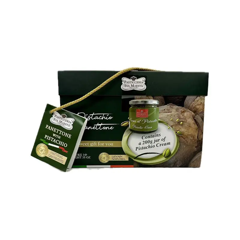 SVA MAESTA - PANETTONE CREAM PISTACCHIO 1KG