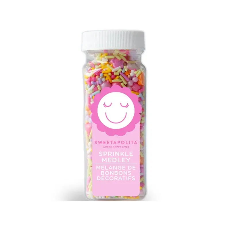 SWEETAPOLITA - FLOWER CHILD SPRINKLE MEDLEY BOTTLE 100GR