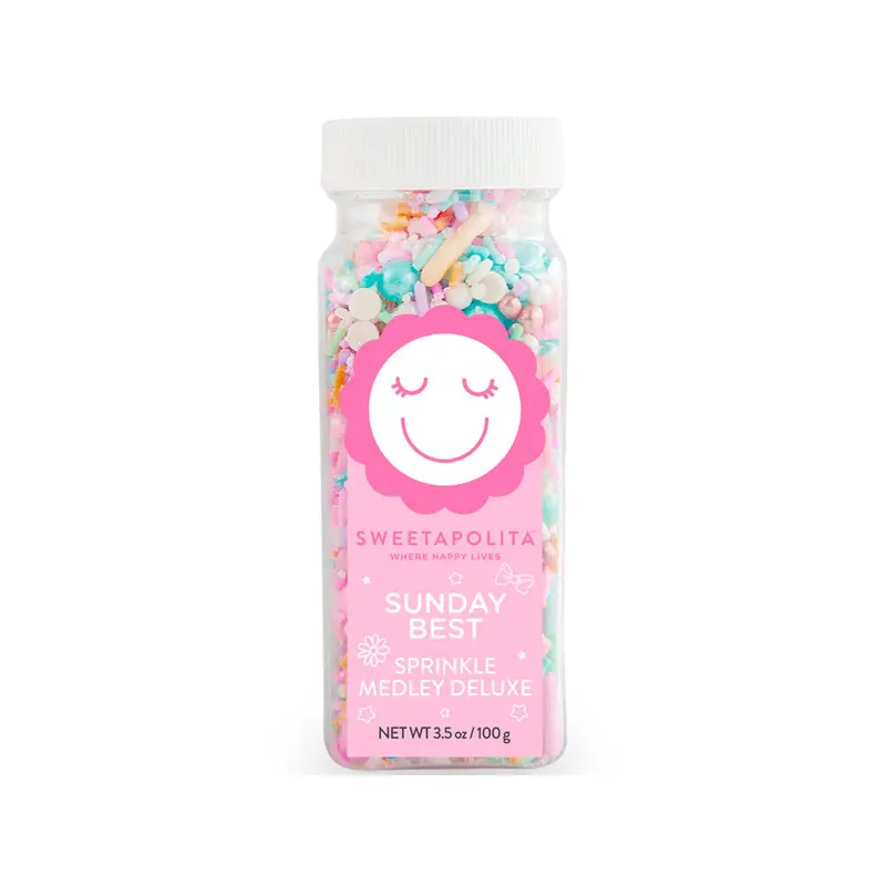 SWEETAPOLITA - SUNDAY BEST SPRINKLE MEDLEY DELUXE BOTTLE 100GR