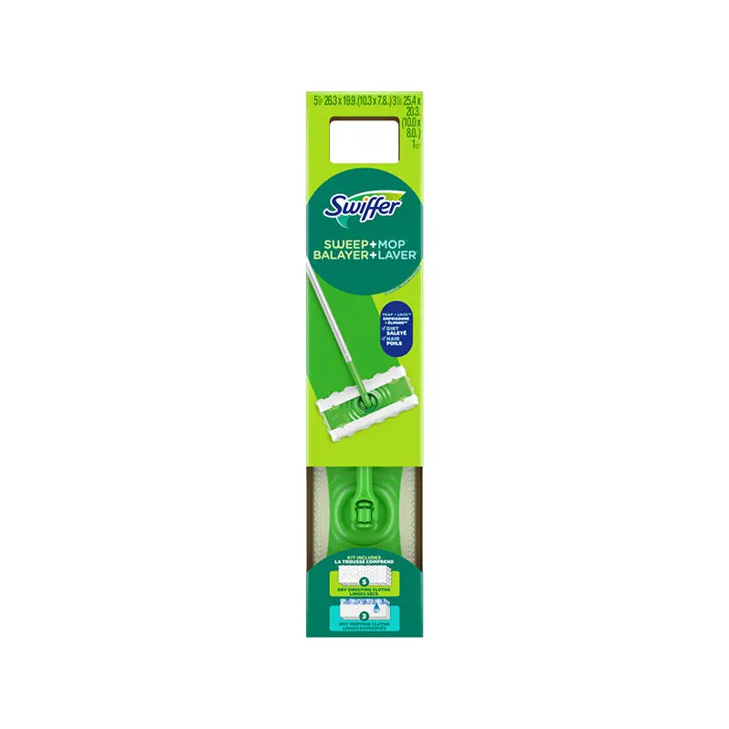 SWIFFER - SWEEP PLUS MOP KIT 9PC 1