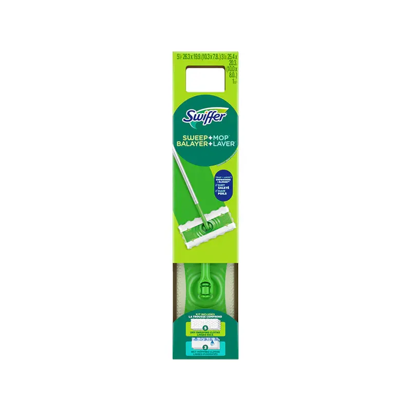 SWIFFER - SWEEP PLUS MOP KIT 9PC 6x1