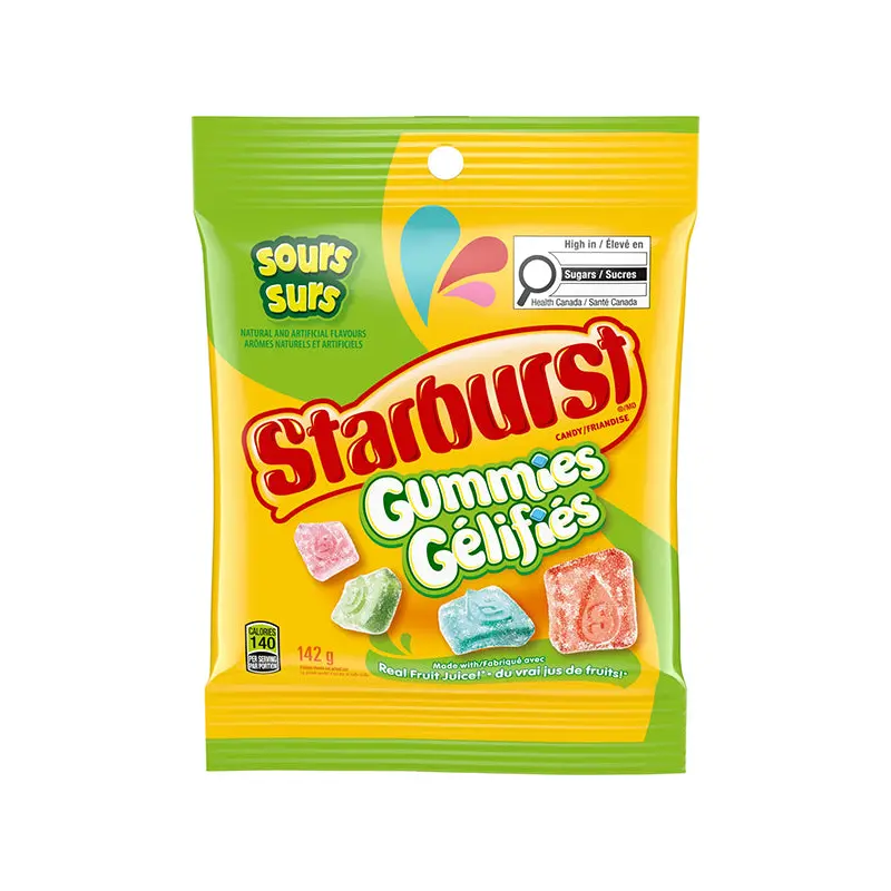 STARBURST - SOUR GUMMIES 12x142 GR