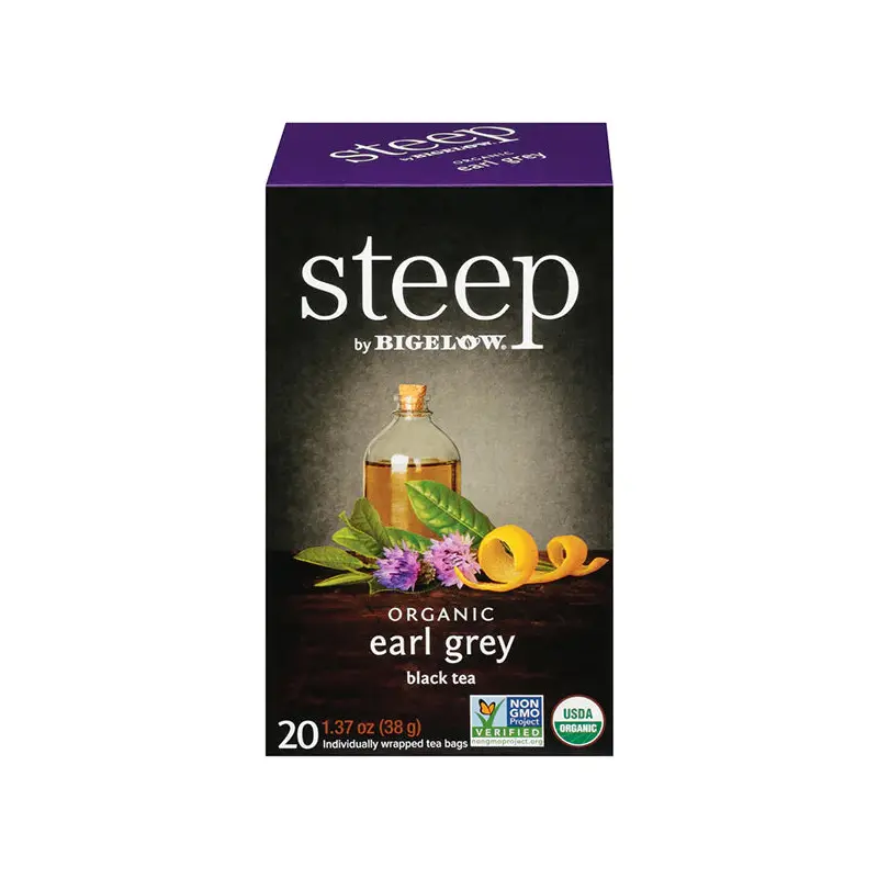 STEEP - CAFE ORGANIC EARL GREY 50EA 6x20 EA