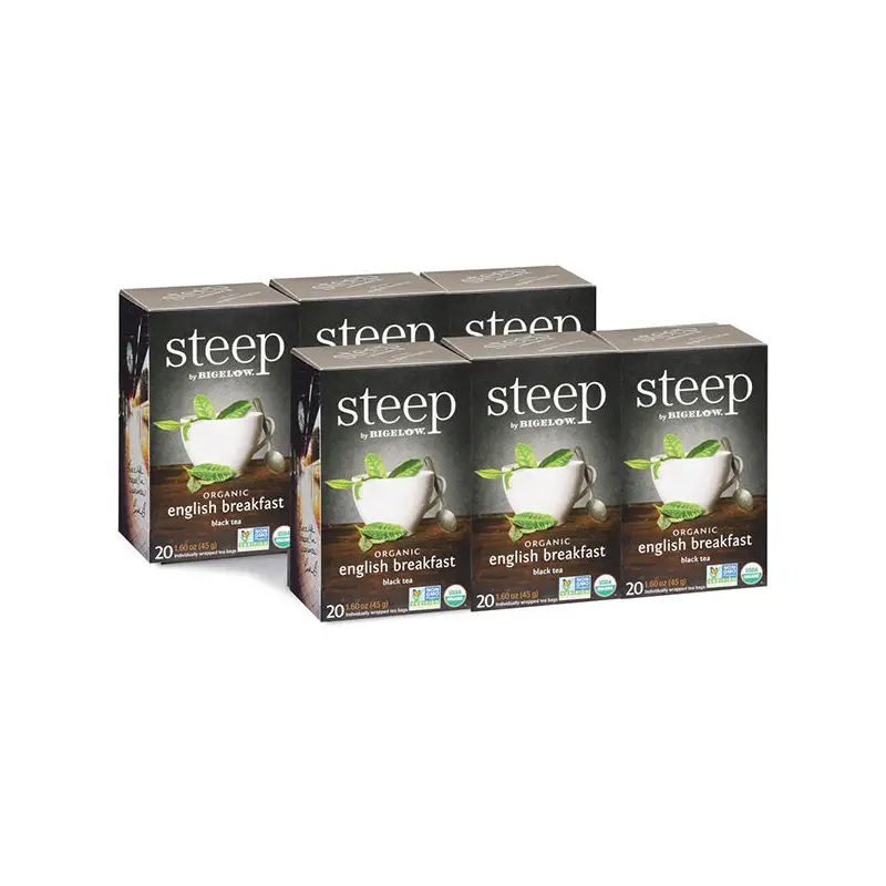 STEEP - ORGANIC ENGLISH BREAKFAST 6x20 EA