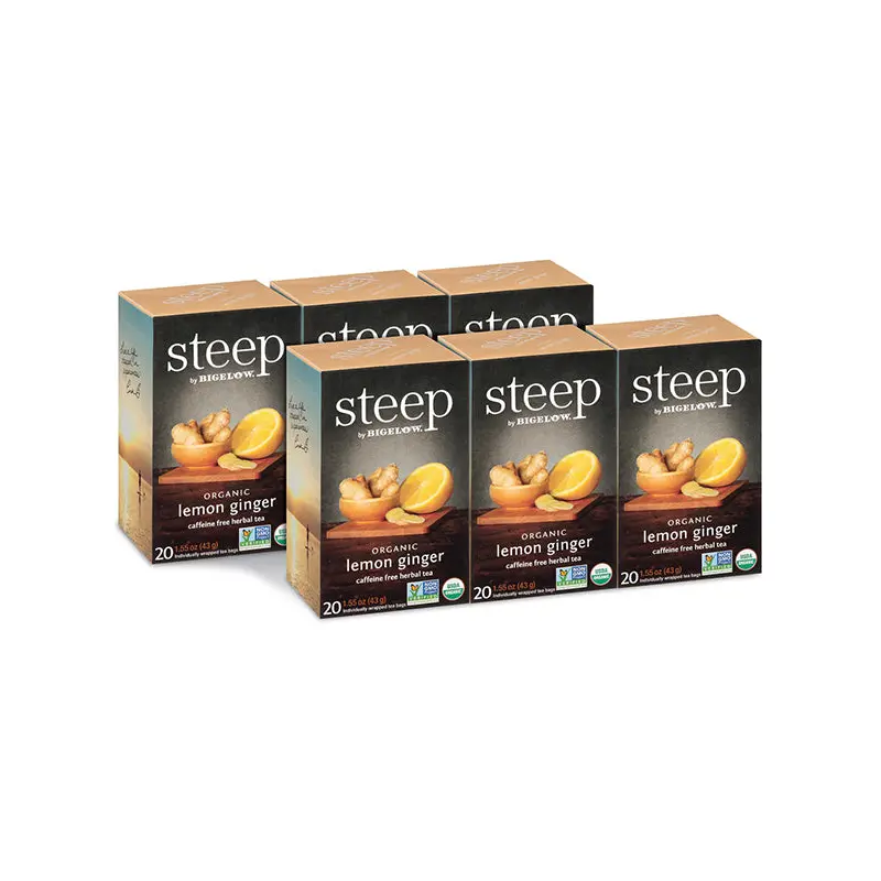 STEEP - ORGANIC LEMON GINGER 6x20 EA