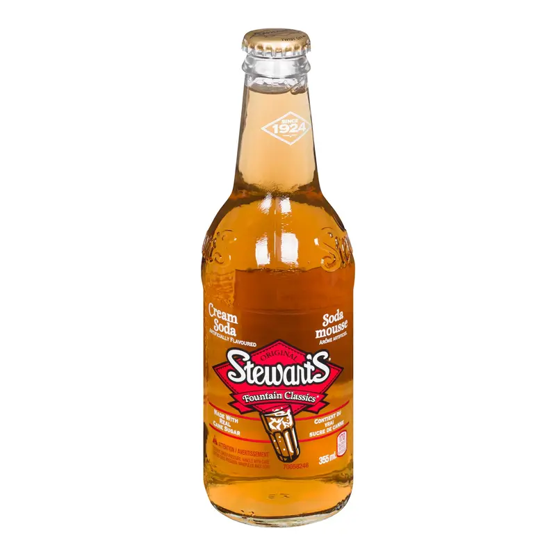 STEWARTS - CREAM SODA 24x355 ML