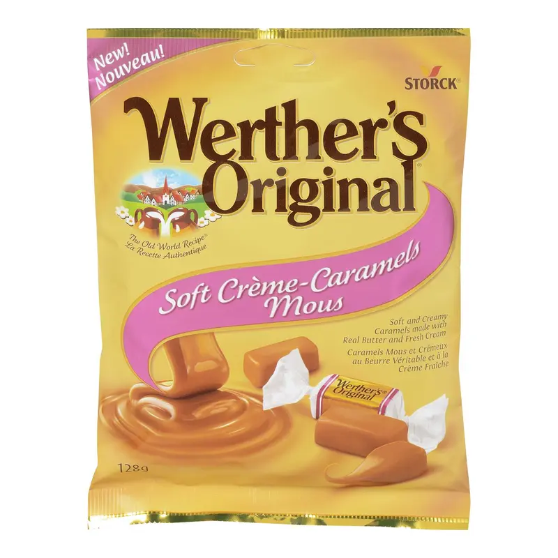 STORCK - WERTHERS ORIGINAL SOFT CREME CARAMELS 128GR