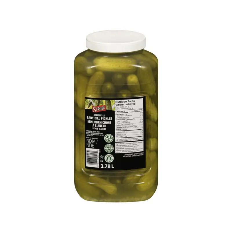 STRUB'S - PICKLES BABY DILL 2x3.8 LT
