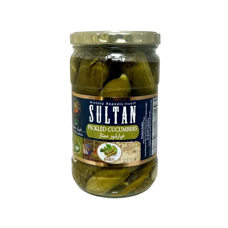 SULTAN - PICKLED BABY CUCUMBERS 680G