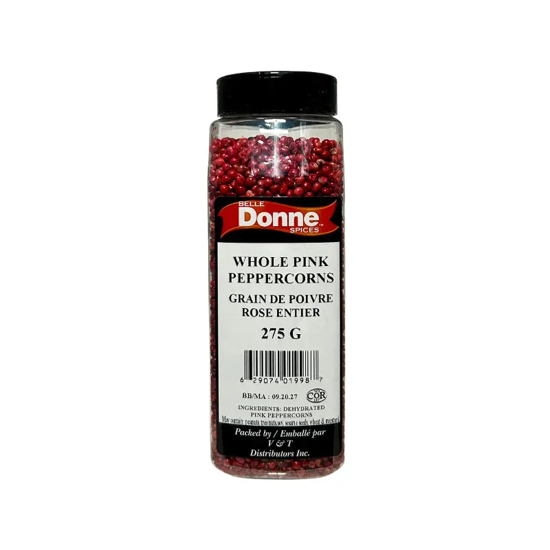 BELLE DONNE - PINK WHOLE PEPPERCORNS 275G