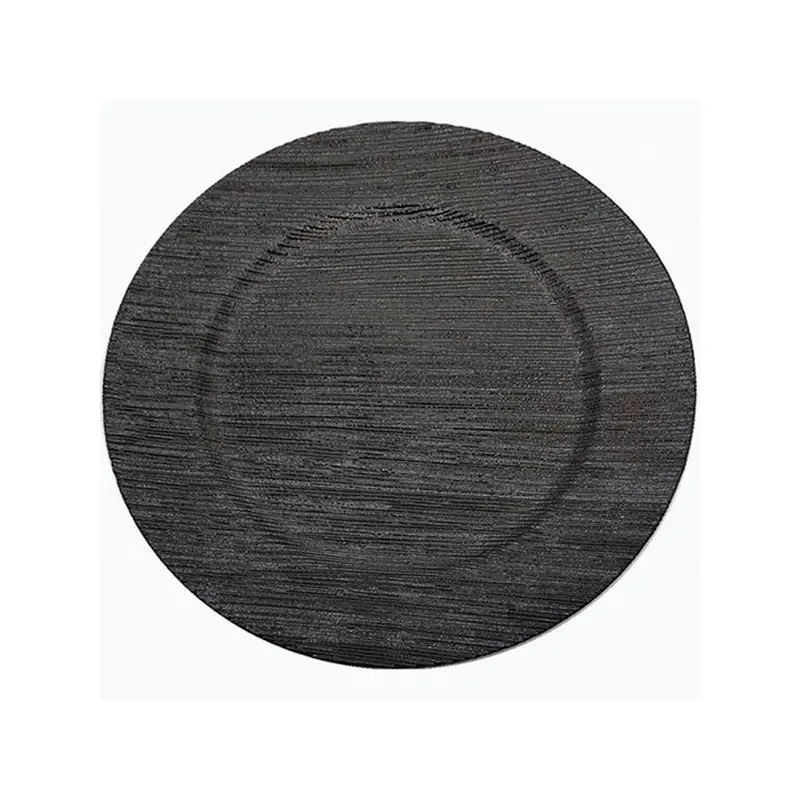 STANDA - BLACK CHARGER PLATE 13IN