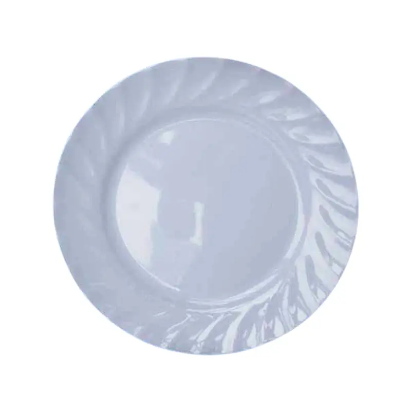 STANDA - DINNER PLATE MELAMINE WHITE 10IN