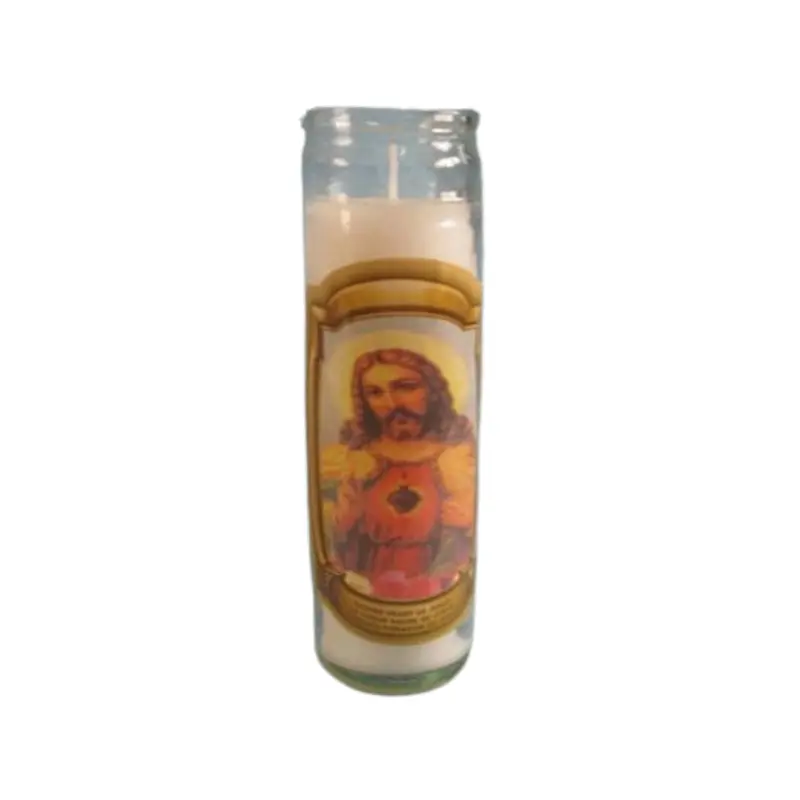 STANDA - REL.CANDLE SACRED HEART JESUS EA