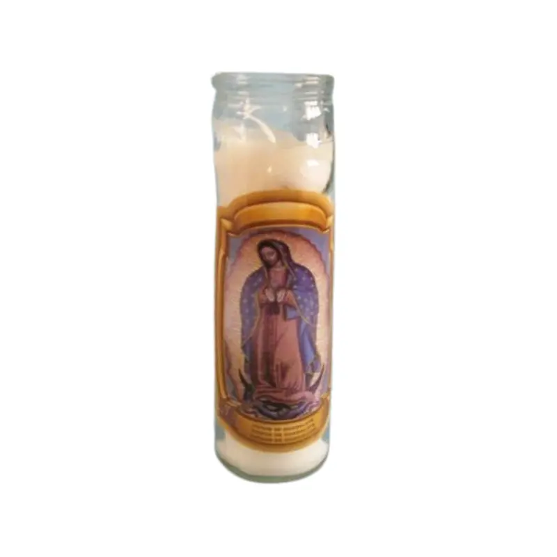 STANDA - REL.CANDLE VERGIN GUADALUPE 1EA