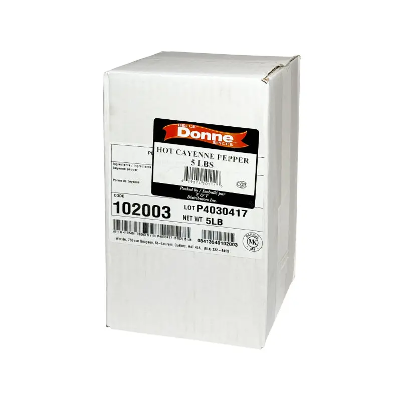 BELLE DONNE - CAYENNE PEPPER HOT 5LB