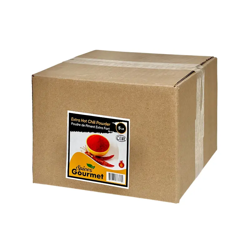 SPICES GOURMET - EXTRA HOT CHILI POWDER 5LB