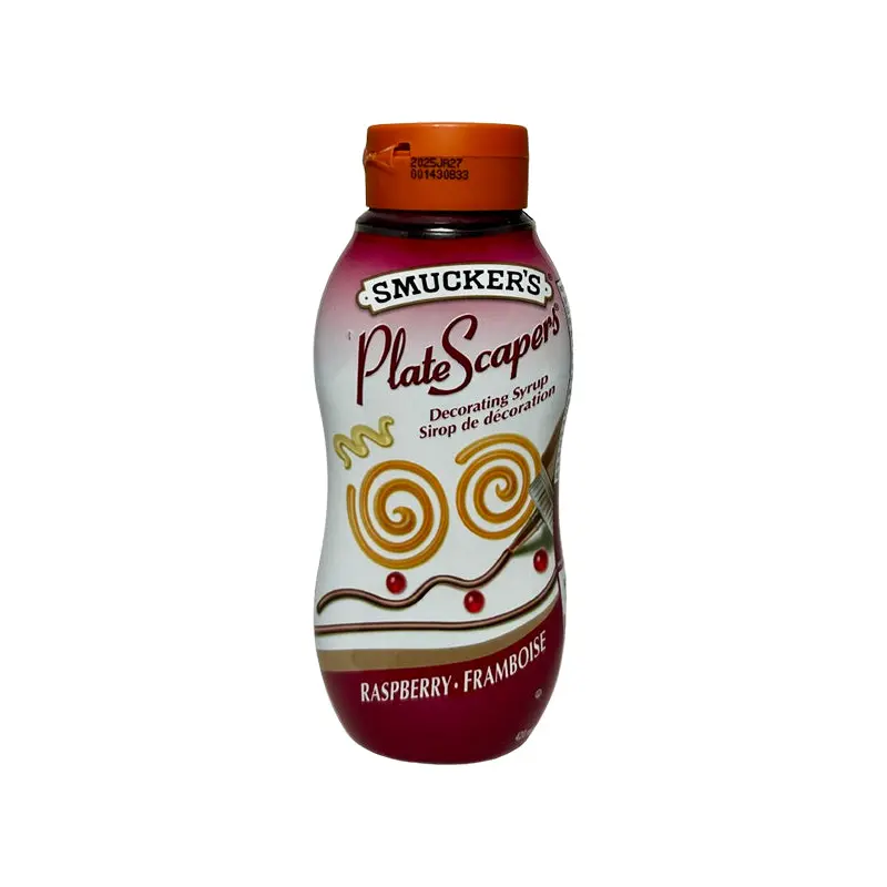 SMUCKERS - PLATE SCRAPERS RASPBERRY 420ML