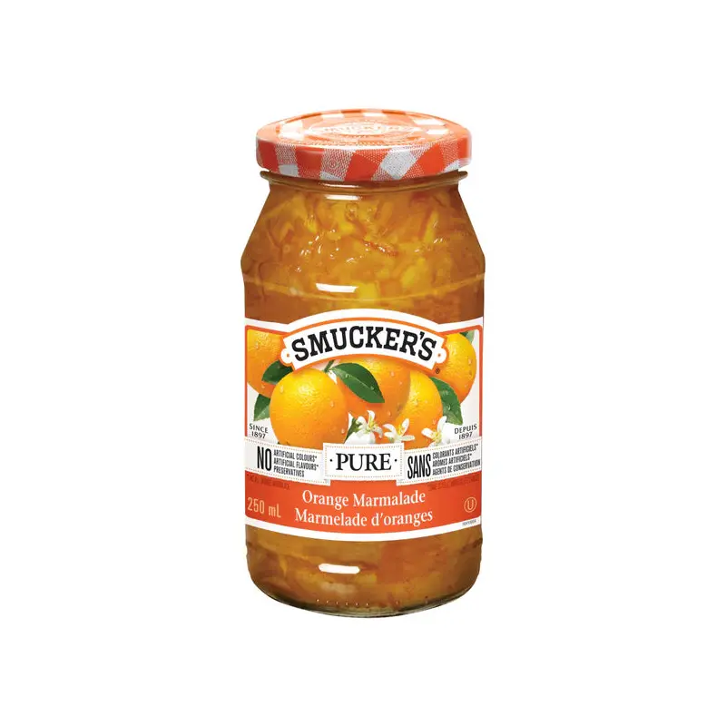 SMUCKERS - PURE ORANGE MARMALADE 12x250 ML
