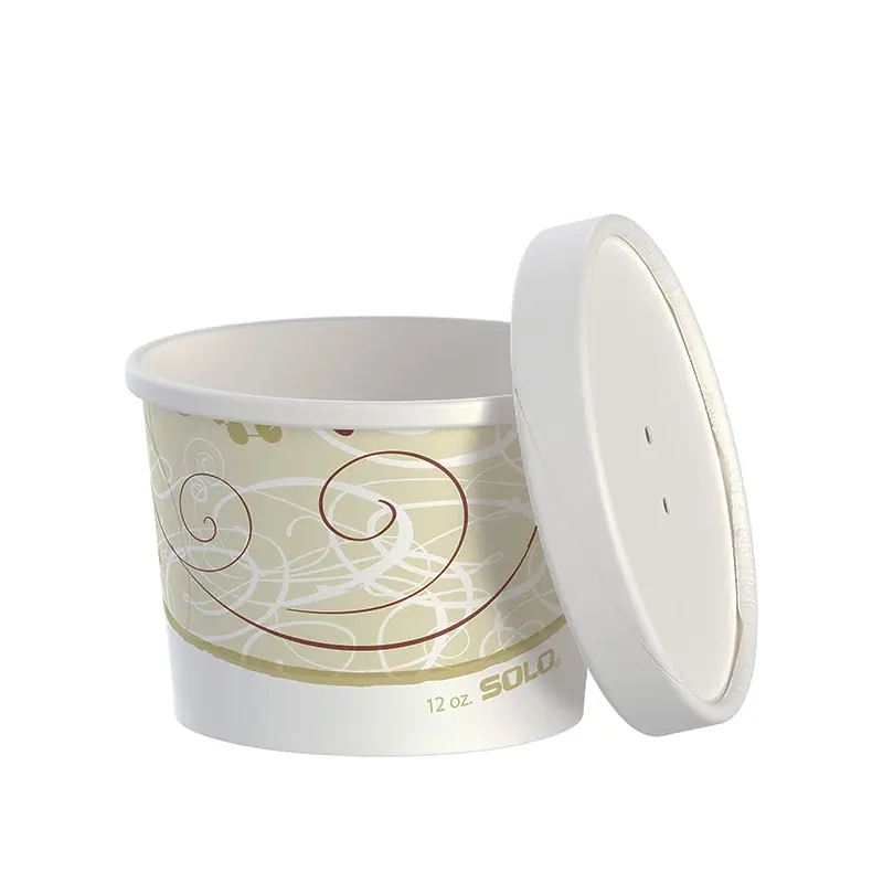 SOLO - 120Z SYMPHONY COMBO PAPER CONTAINERS 250EA