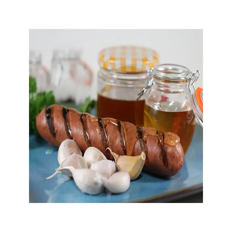 SOLOWAYS - HONEY GARLIC SAUSAGES 8" 12EA