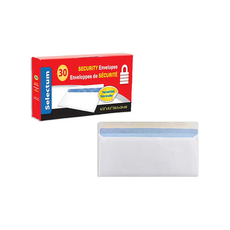 SELECTUM - SECURITY ENVELOPES 30EA