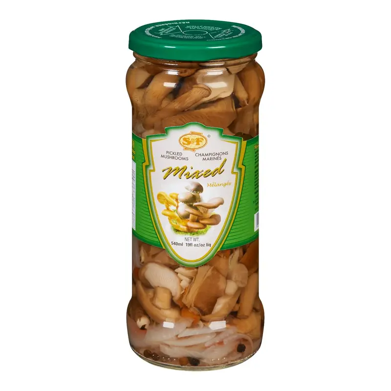 SF - MUSHROOMS PICKLED MIXED 540ML